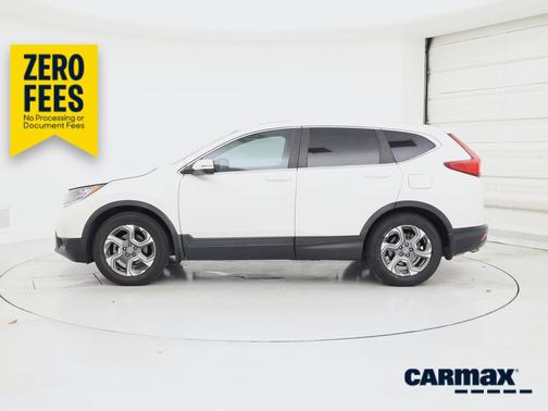 White 2018 Honda CR-V EX