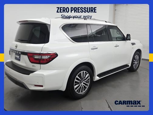 White 2022 Nissan Armada SL