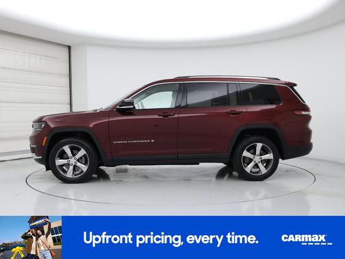 Burgundy 2021 Jeep Grand Cherokee L Limited