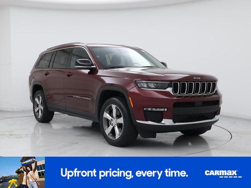 Burgundy 2021 Jeep Grand Cherokee L Limited