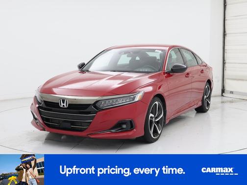 Red 2022 Honda Accord Sport