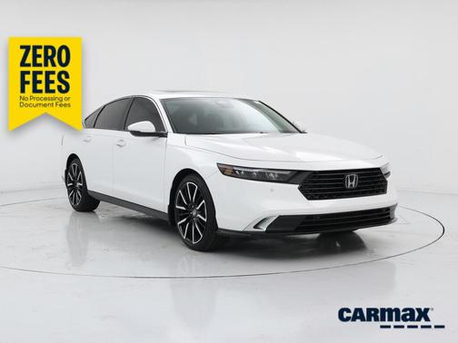 White 2025 Honda Accord Hybrid Touring