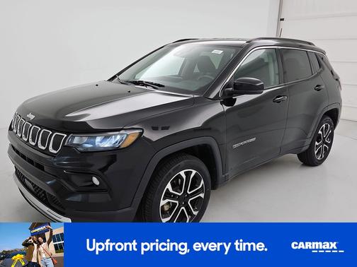 Black 2022 Jeep Compass Limited