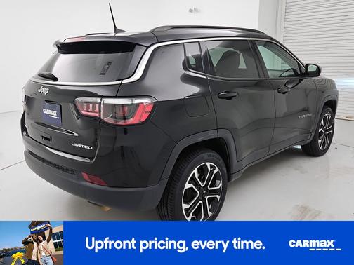 Black 2022 Jeep Compass Limited