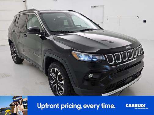 Black 2022 Jeep Compass Limited