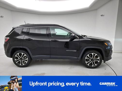 Black 2022 Jeep Compass Limited