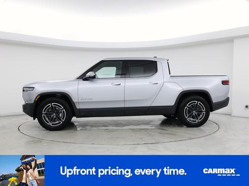 Silver 2025 Rivian R1T Adventure Dual-Motor Standard