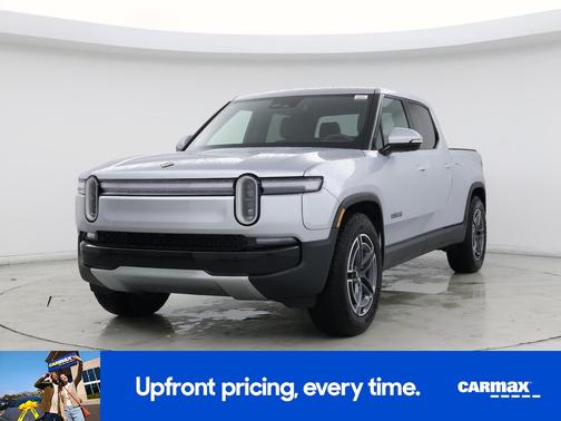 Silver 2025 Rivian R1T Adventure Dual-Motor Standard