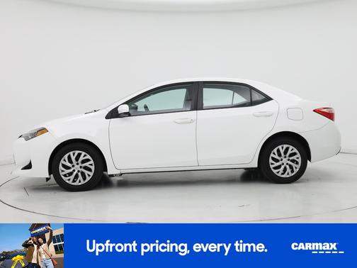 White 2018 Toyota Corolla LE