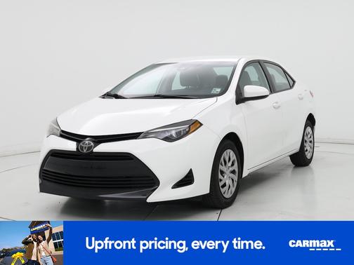 White 2018 Toyota Corolla LE