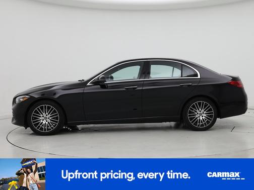 Black 2025 Mercedes-Benz C-Class