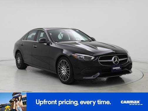 Black 2025 Mercedes-Benz C-Class
