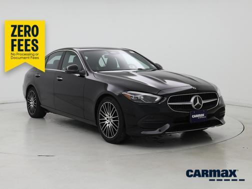 Black 2025 Mercedes-Benz C-Class