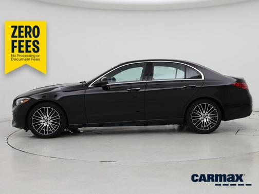 Black 2025 Mercedes-Benz C-Class
