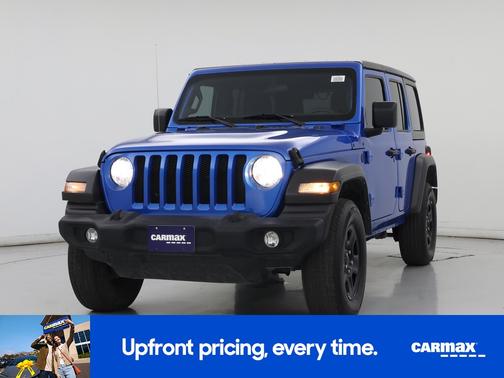 Blue 2023 Jeep Wrangler Unlimited Sport