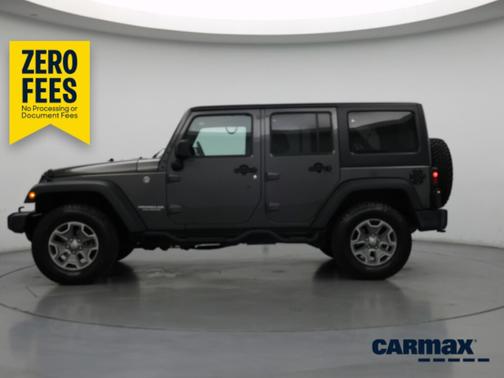 Gray 2017 Jeep Wrangler Unlimited Rubicon