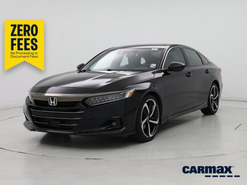 Black 2021 Honda Accord Sport