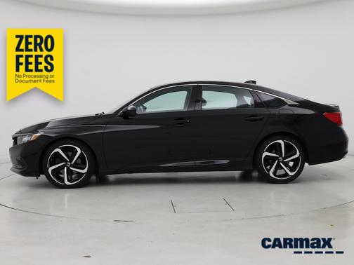 Black 2021 Honda Accord Sport