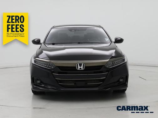 Black 2021 Honda Accord Sport