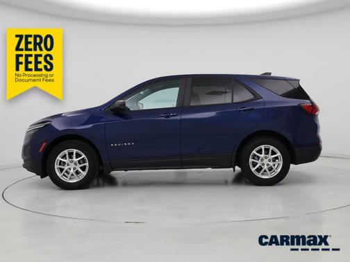 Blue 2022 Chevrolet Equinox LS
