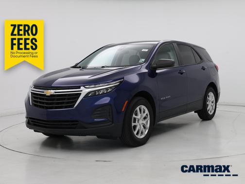 Blue 2022 Chevrolet Equinox LS