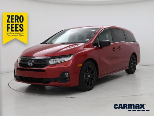Red 2025 Honda Odyssey Sport-L