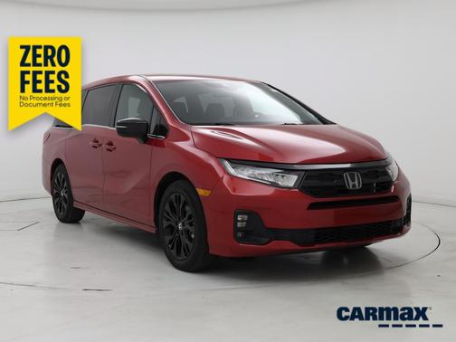 Red 2025 Honda Odyssey Sport-L