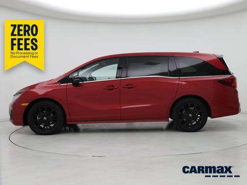 Red 2025 Honda Odyssey Sport-L