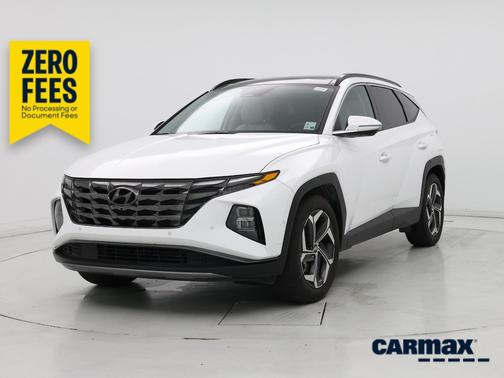 White 2023 Hyundai TUCSON Limited