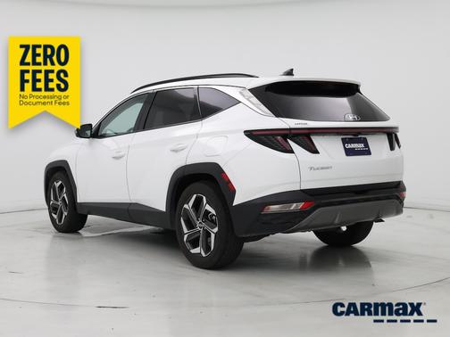 White 2023 Hyundai TUCSON Limited