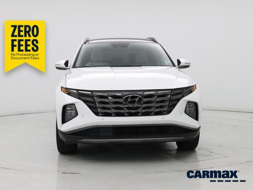 White 2023 Hyundai TUCSON Limited