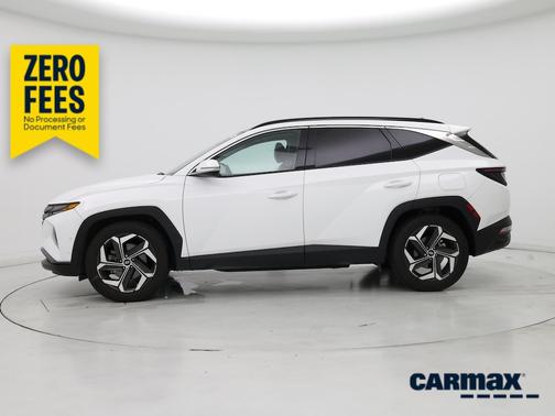 White 2023 Hyundai TUCSON Limited