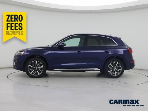 Blue 2021 Audi Q5 Premium Plus