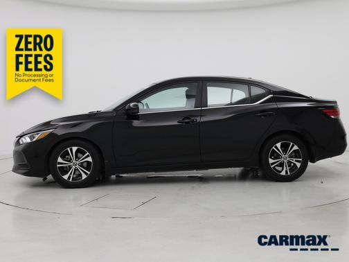 Black 2020 Nissan Sentra SV