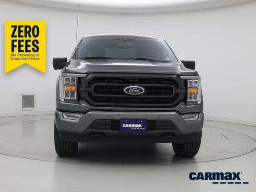 Gray 2021 Ford F-150 XLT