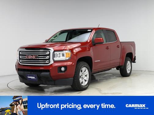Red 2015 GMC Canyon SLE