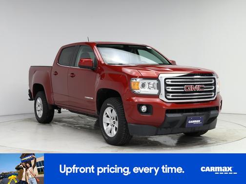 Red 2015 GMC Canyon SLE