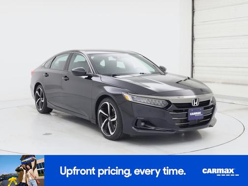 Black 2022 Honda Accord Sport