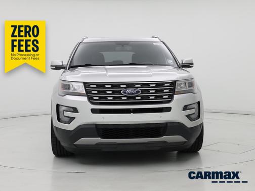 Silver 2017 Ford Explorer Limited