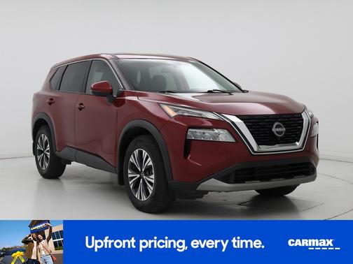 Red 2022 Nissan Rogue SV