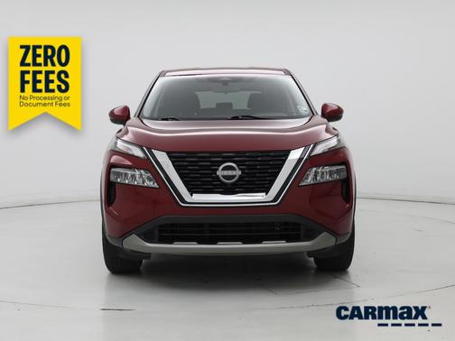 Red 2022 Nissan Rogue SV