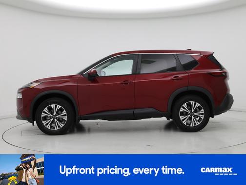 Red 2022 Nissan Rogue SV