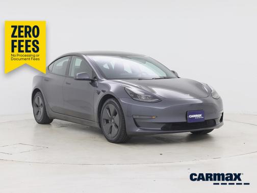 Gray 2023 Tesla Model 3