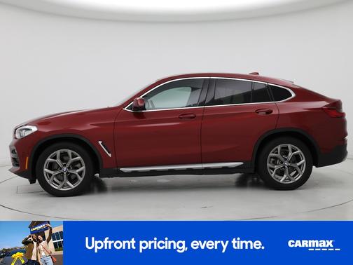 Red 2021 BMW X4 XDrive30i