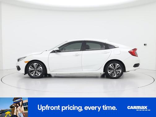 White 2018 Honda Civic EX-T