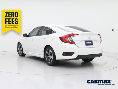 White 2018 Honda Civic EX-T