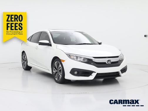 White 2018 Honda Civic EX-T