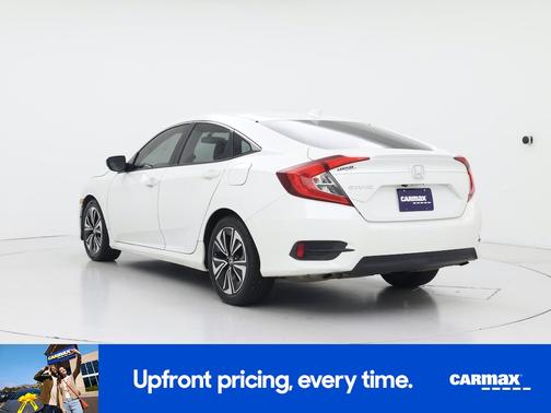 White 2018 Honda Civic EX-T