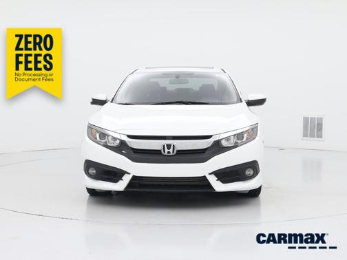 White 2018 Honda Civic EX-T