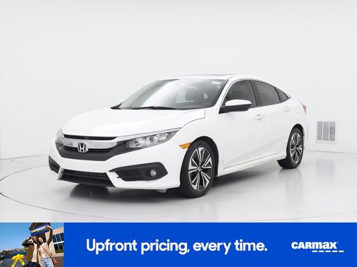 White 2018 Honda Civic EX-T